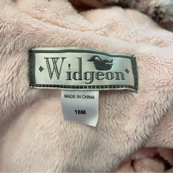 Widgeon Leopard Print Faux Fur Coat with Hood - Picture 3 of 5